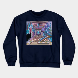 Space Drifting Crewneck Sweatshirt